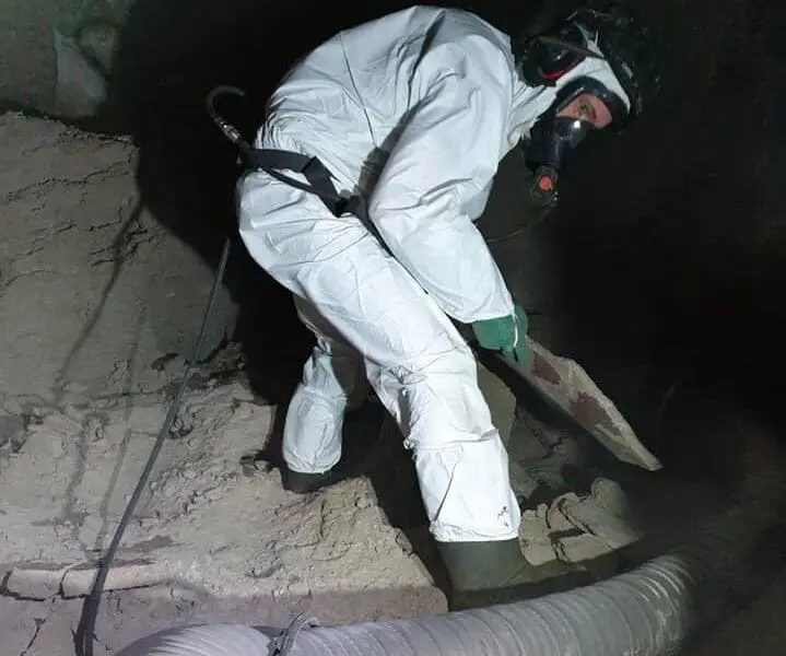 Statkraft tømming av sandfang i Kobbelv kraftverk